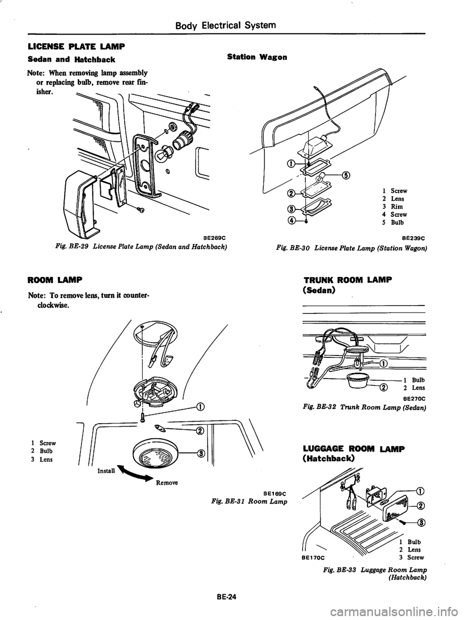 DATSUN 280Z 1977  Service Repair Manual 