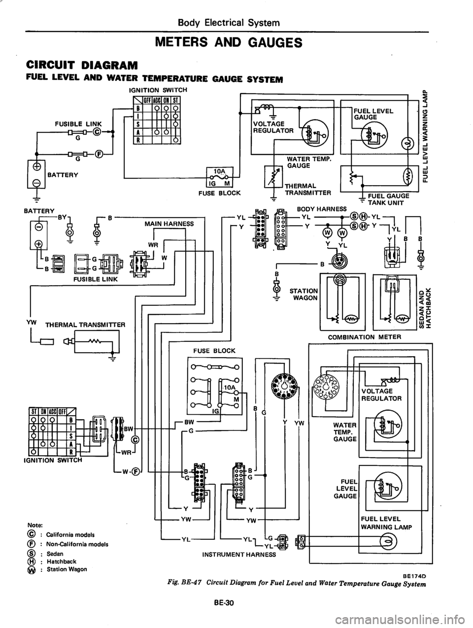 DATSUN 280Z 1977  Service Repair Manual 