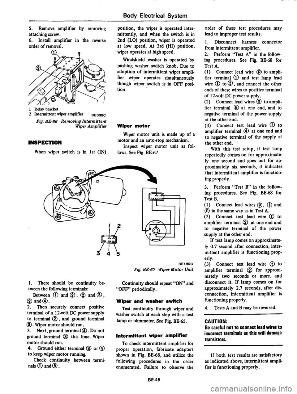 DATSUN 280Z 1977  Service Repair Manual 