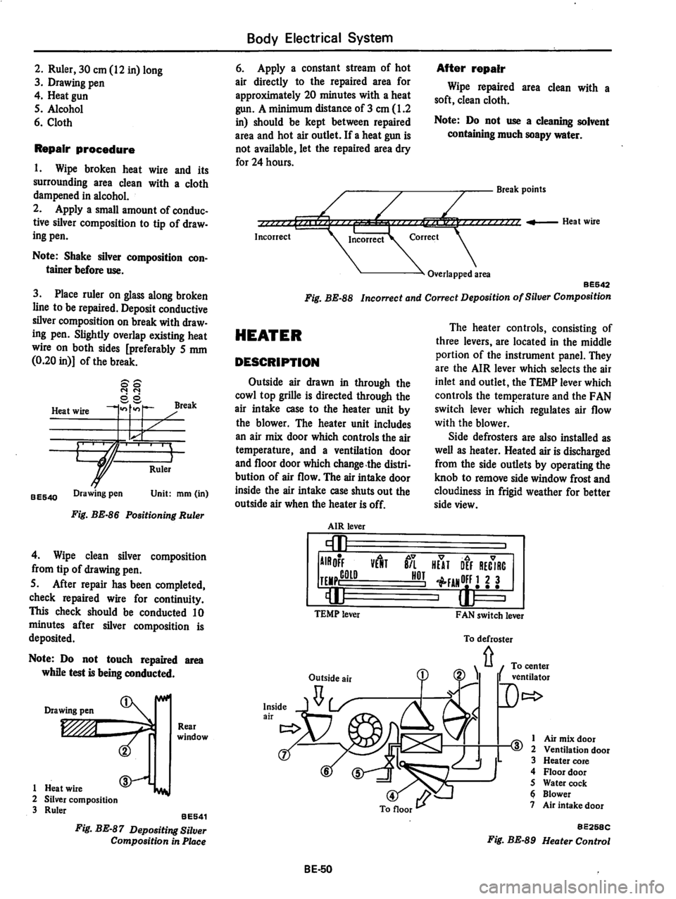 DATSUN 280Z 1977  Service Repair Manual 