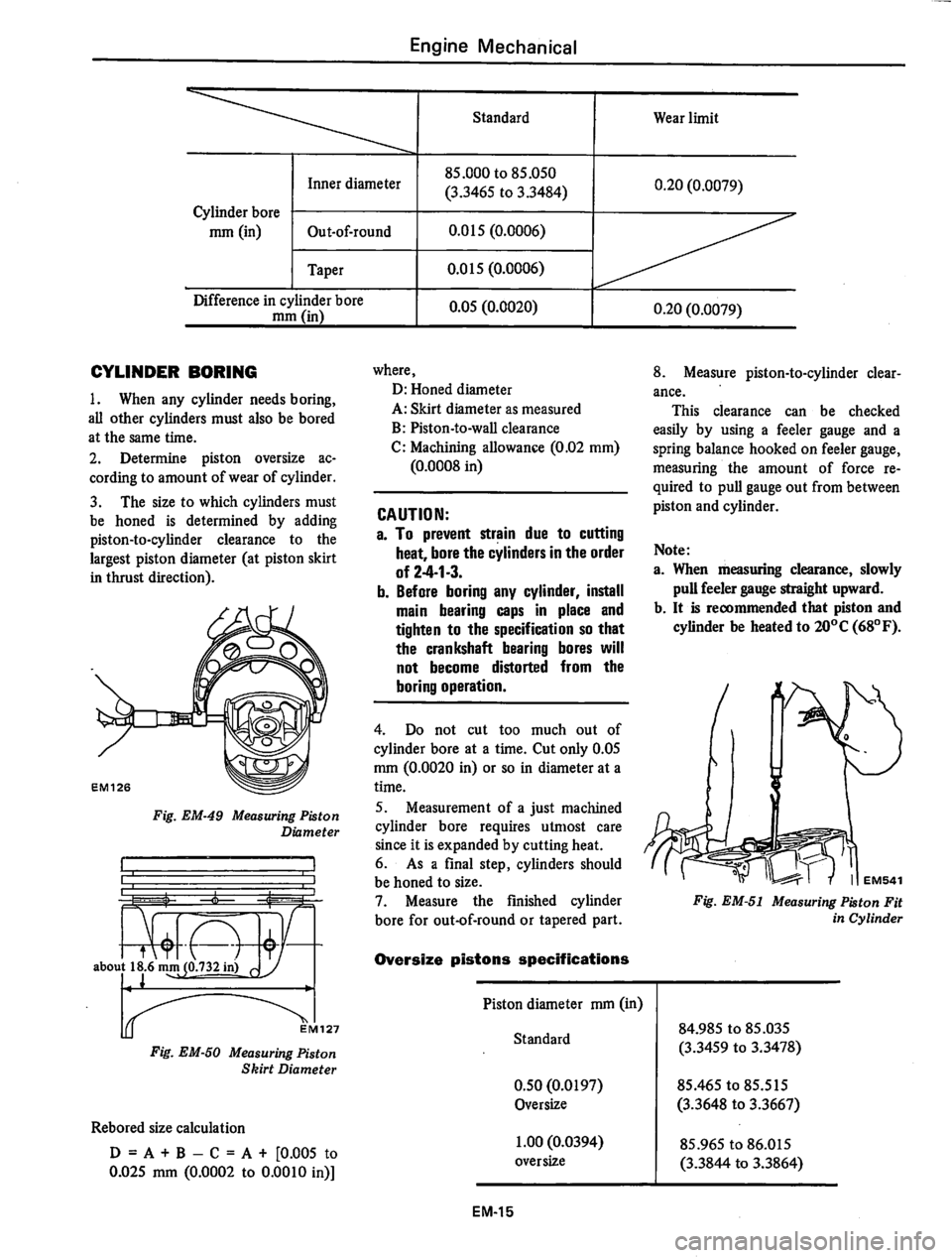DATSUN 280Z 1977  Service Repair Manual 