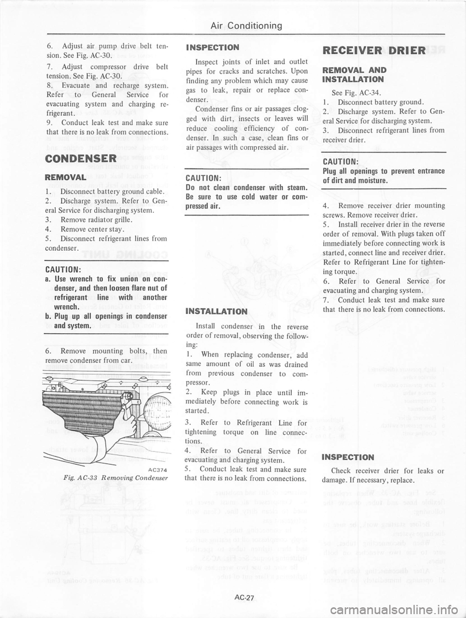 DATSUN 280Z 1977  Service Repair Manual 