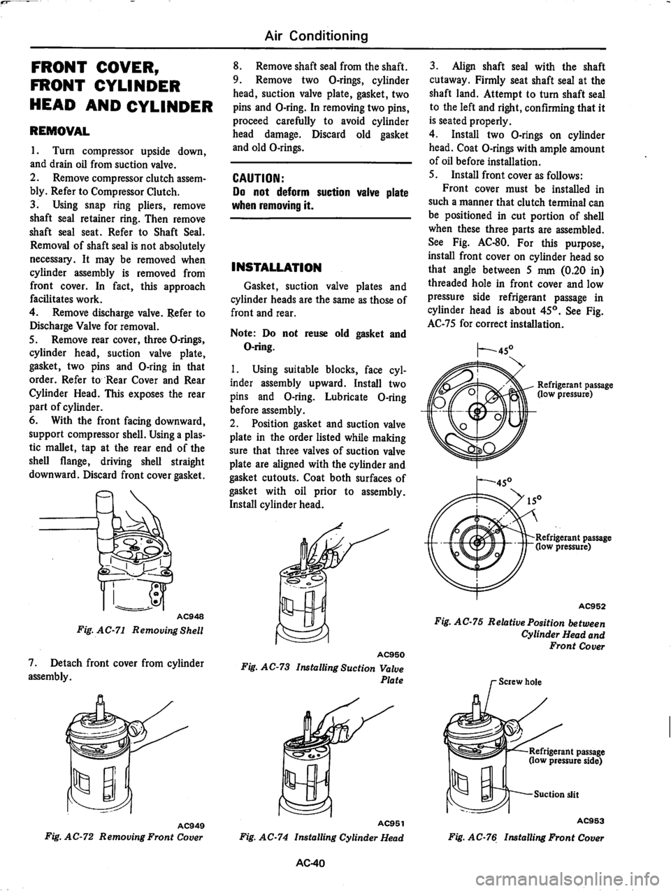 DATSUN 280Z 1977  Service Repair Manual 