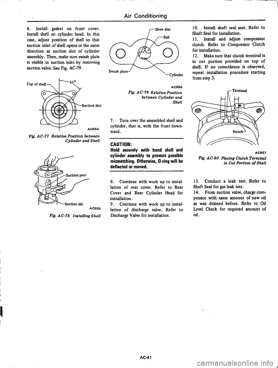 DATSUN 280Z 1977  Service Repair Manual 