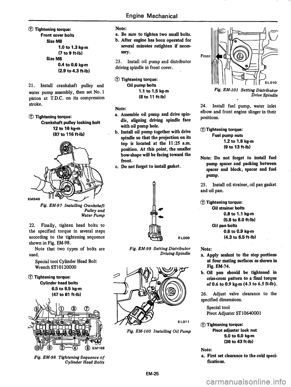 DATSUN 280Z 1977  Service Repair Manual 