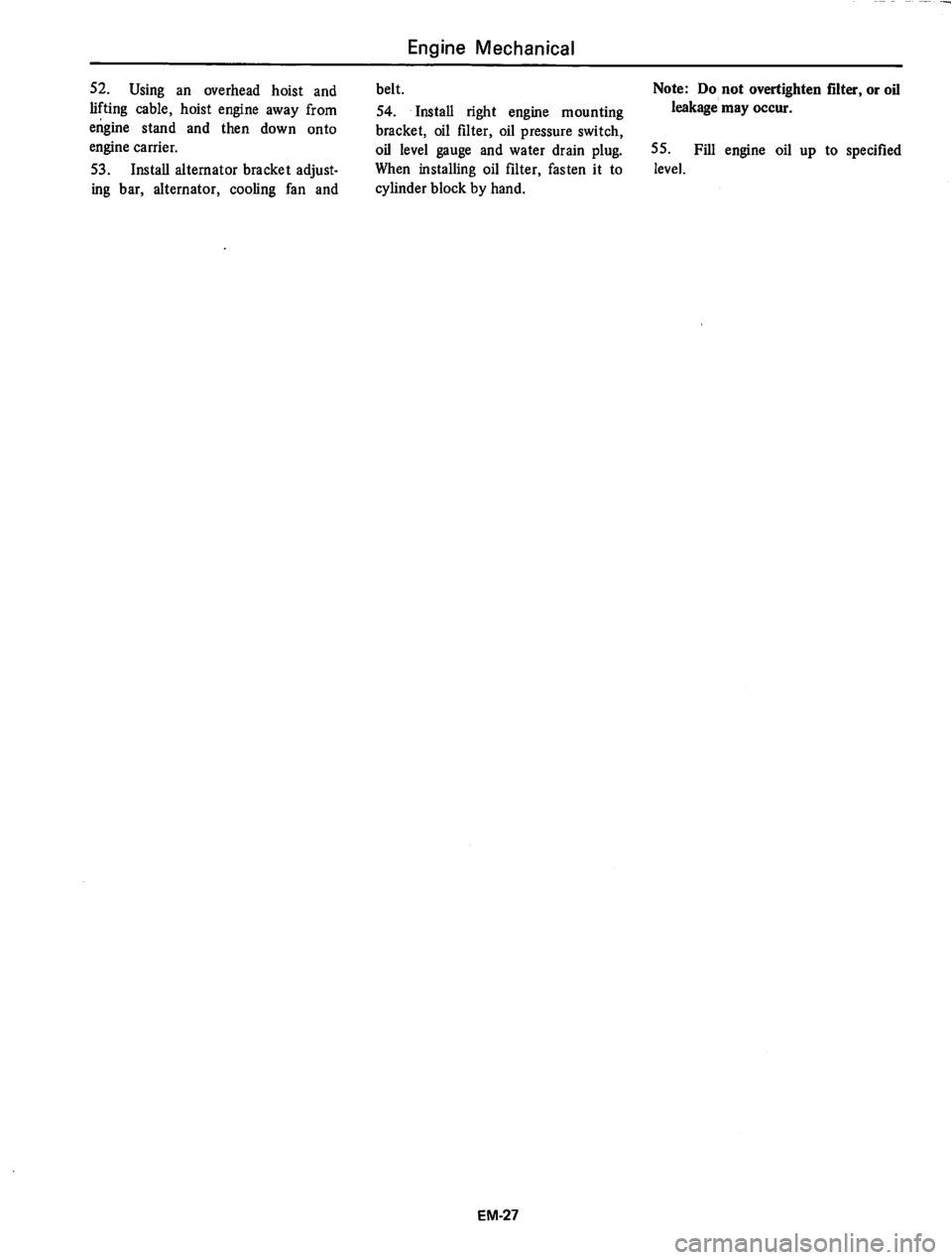 DATSUN 280Z 1977  Service Repair Manual 