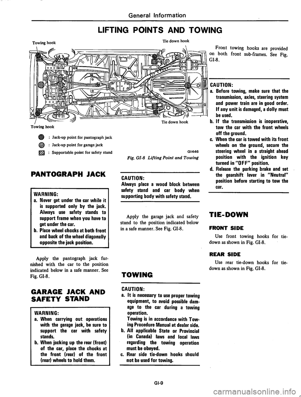 DATSUN 310 1979  Service Repair Manual 