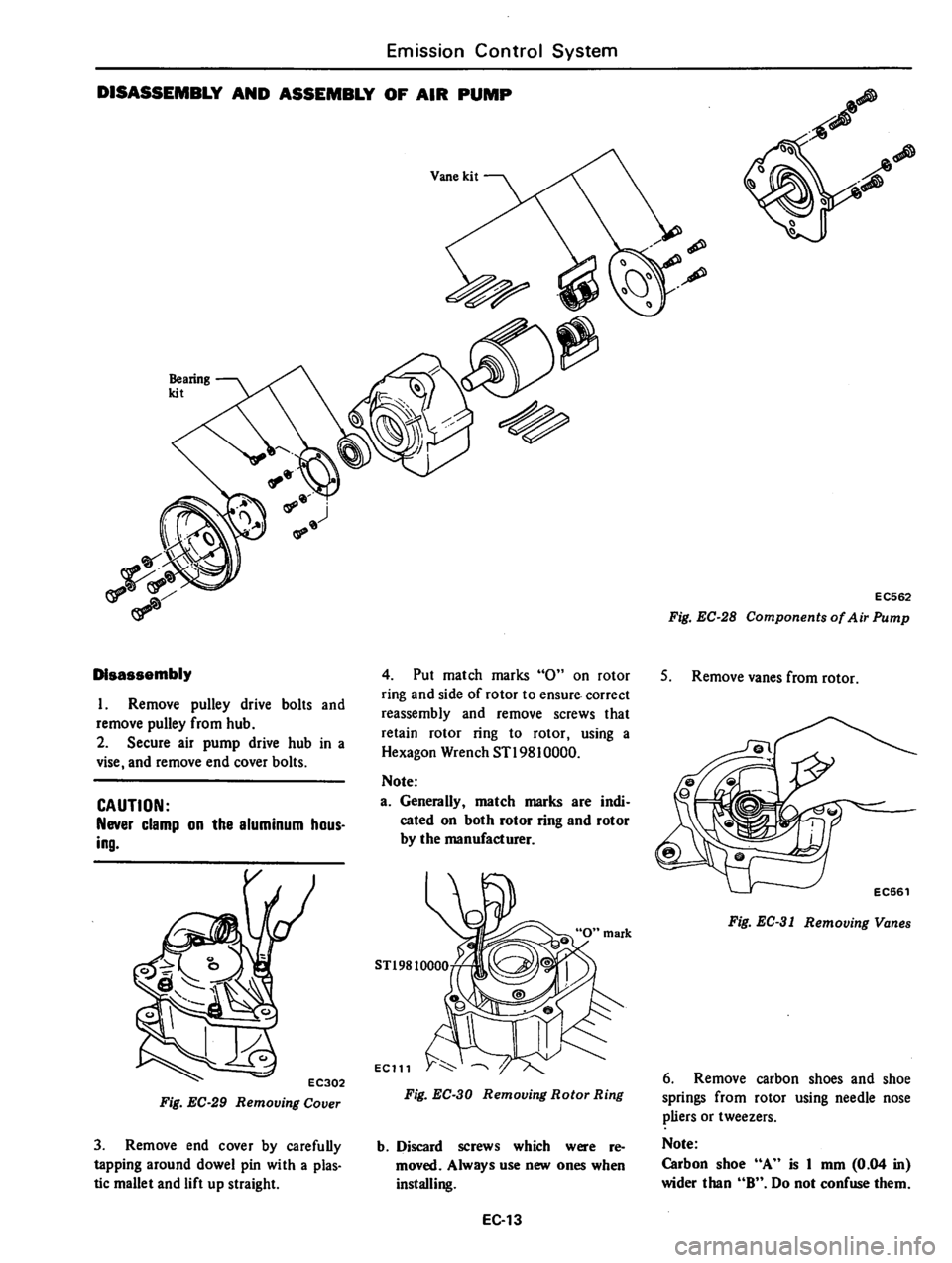 DATSUN 310 1979  Service Repair Manual 