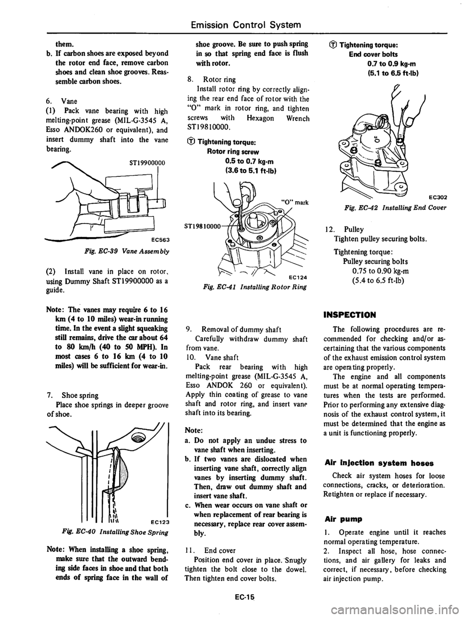 DATSUN 310 1979  Service Repair Manual 