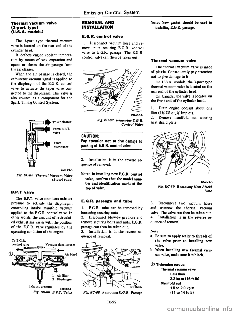 DATSUN 310 1979  Service Repair Manual 