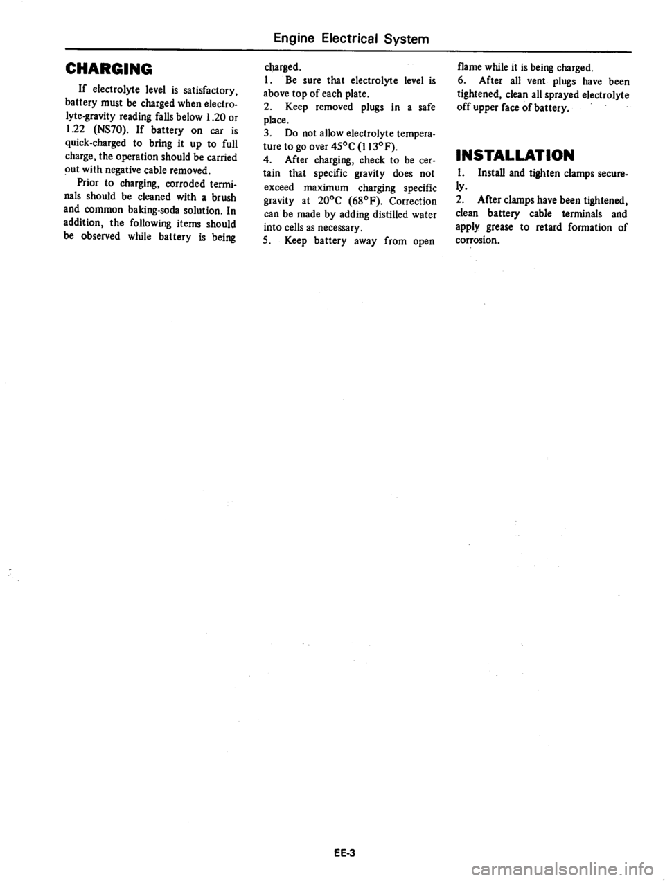 DATSUN 310 1979  Service Repair Manual 