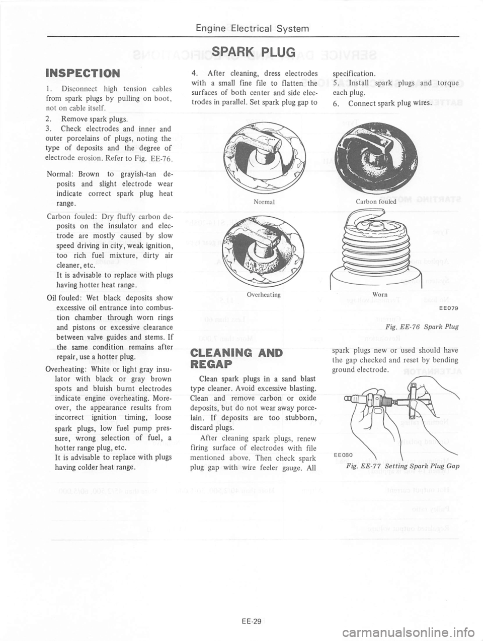 DATSUN 310 1979  Service Repair Manual 