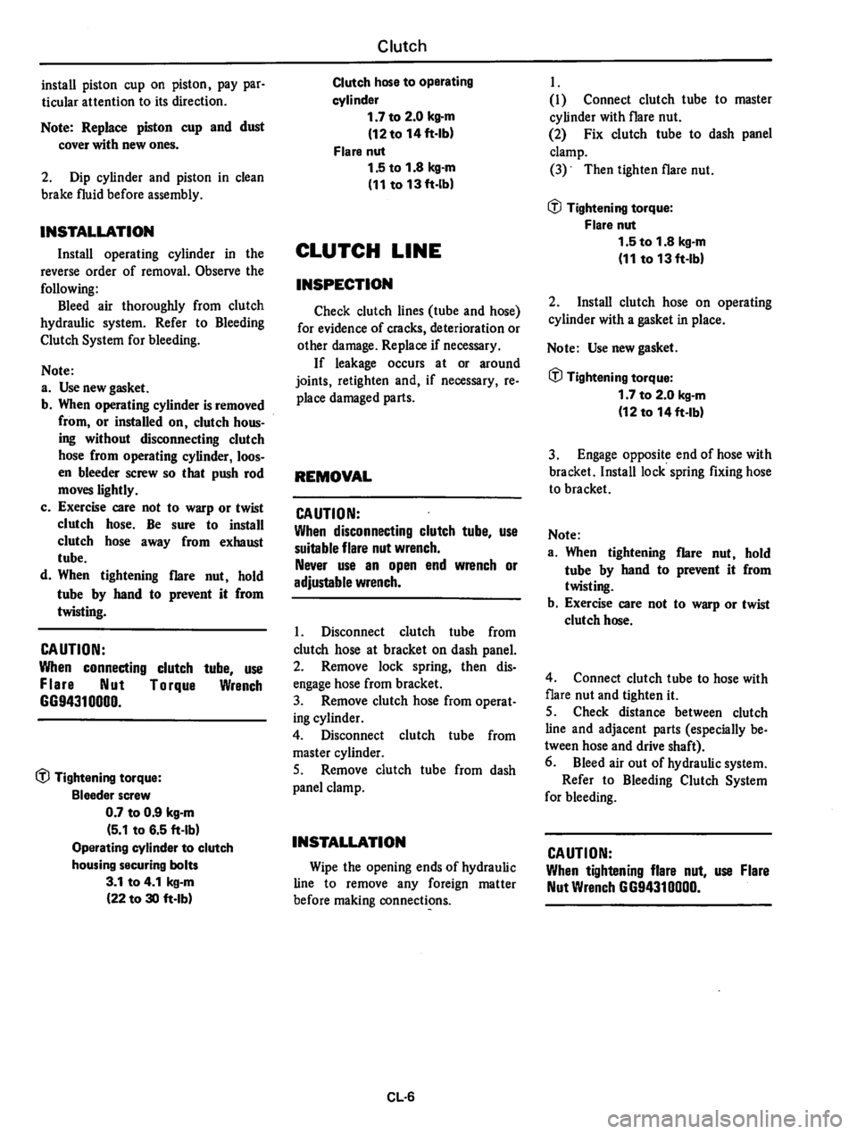 DATSUN 310 1979  Service Repair Manual 