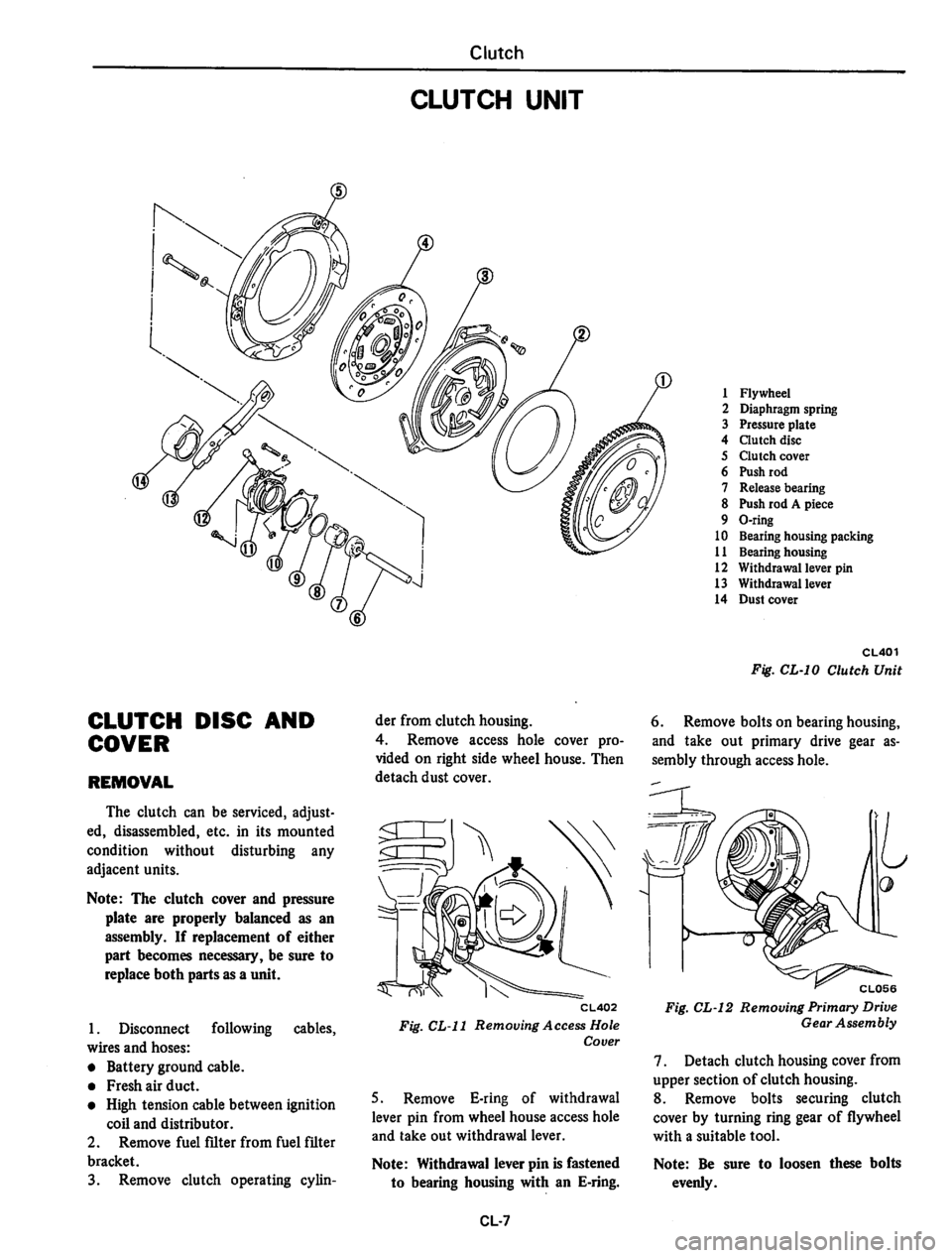DATSUN 310 1979  Service Repair Manual 