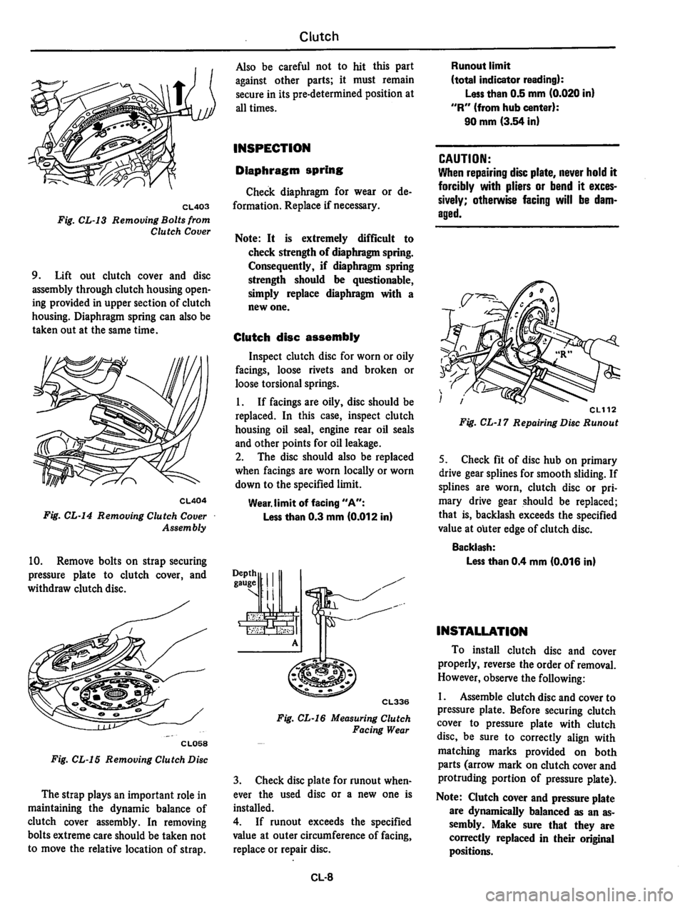 DATSUN 310 1979  Service Repair Manual 
