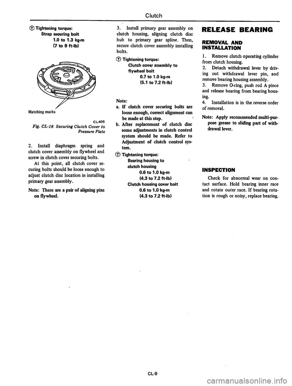 DATSUN 310 1979  Service Repair Manual 