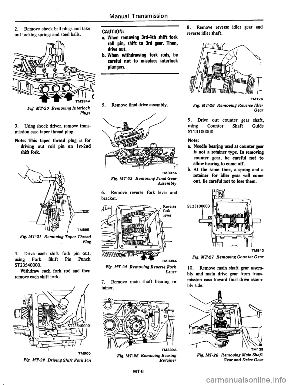 DATSUN 310 1979  Service Repair Manual 