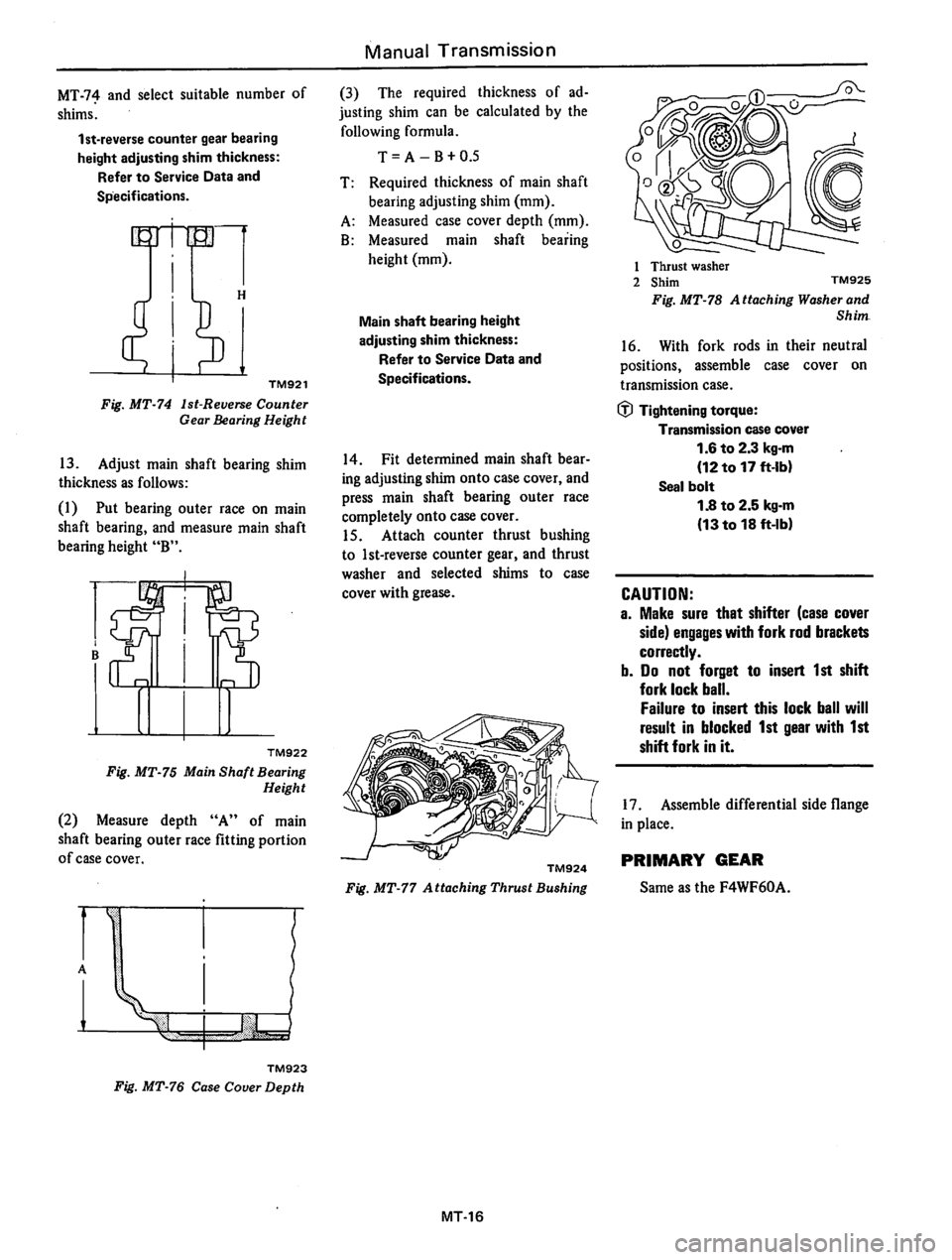DATSUN 310 1979  Service Repair Manual 