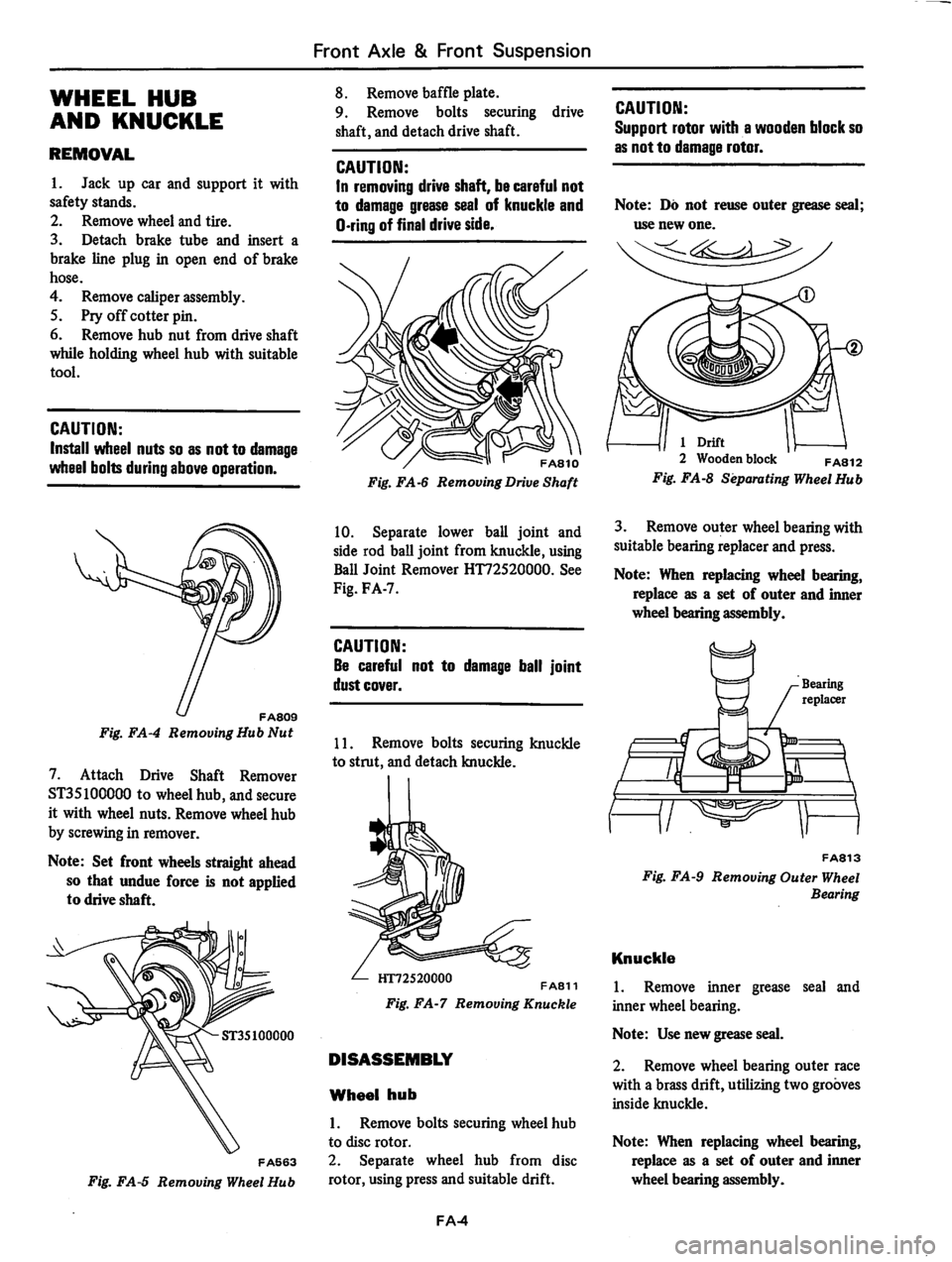 DATSUN 310 1979  Service Repair Manual 