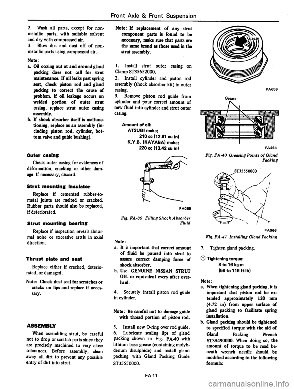 DATSUN 310 1979  Service Repair Manual 