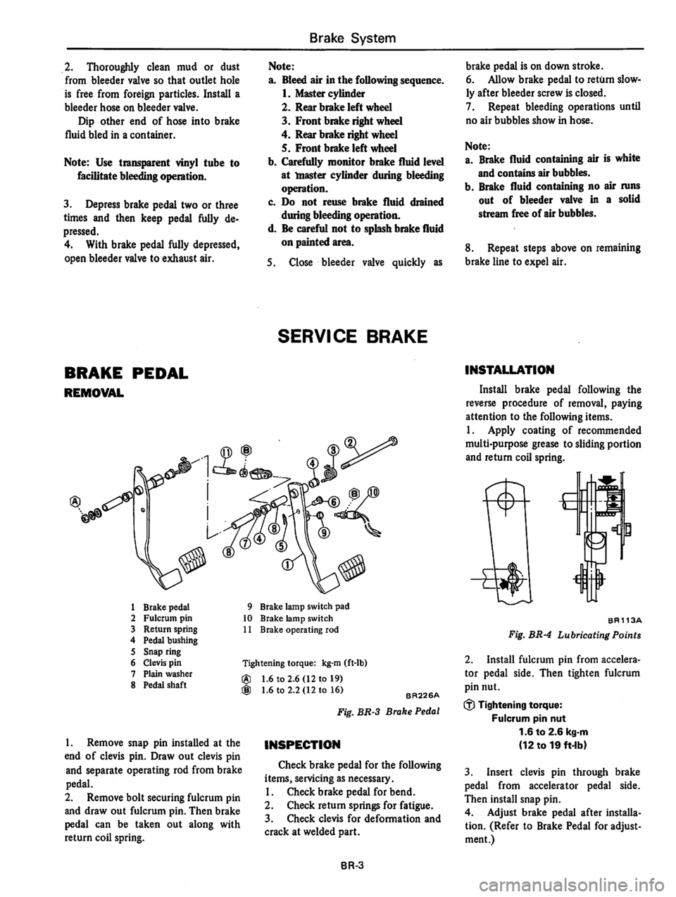 DATSUN 310 1979  Service Repair Manual 