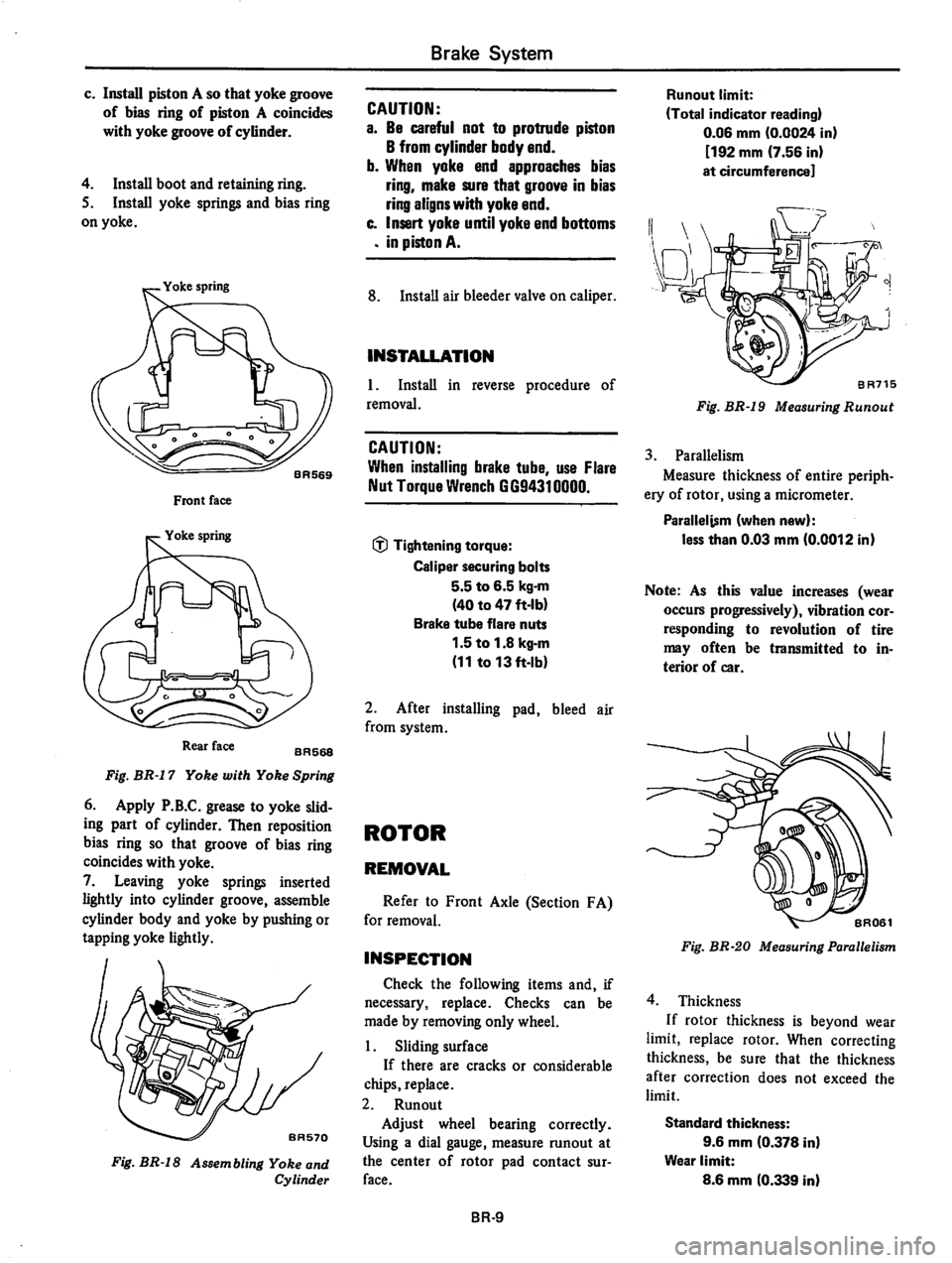 DATSUN 310 1979  Service Repair Manual 