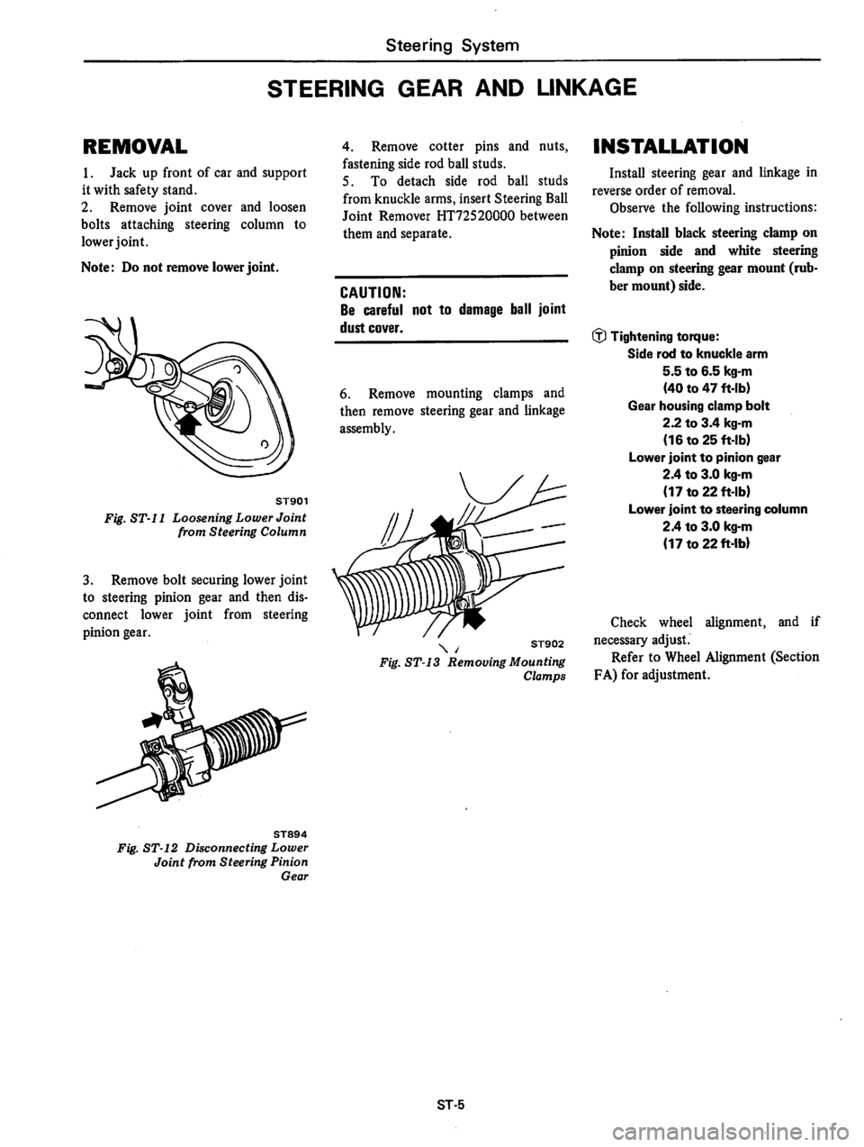DATSUN 310 1979  Service Repair Manual 