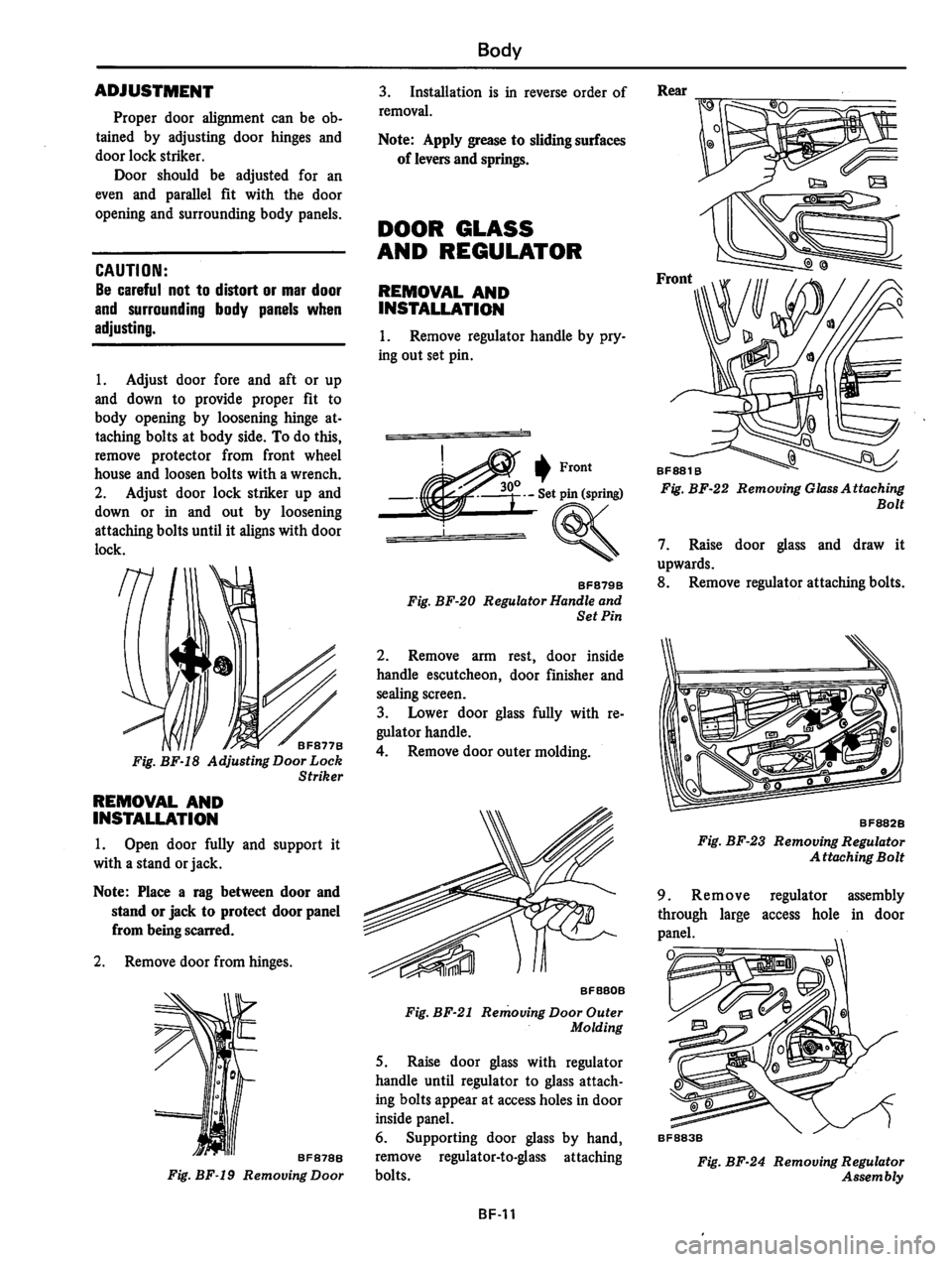 DATSUN 310 1979  Service Repair Manual 