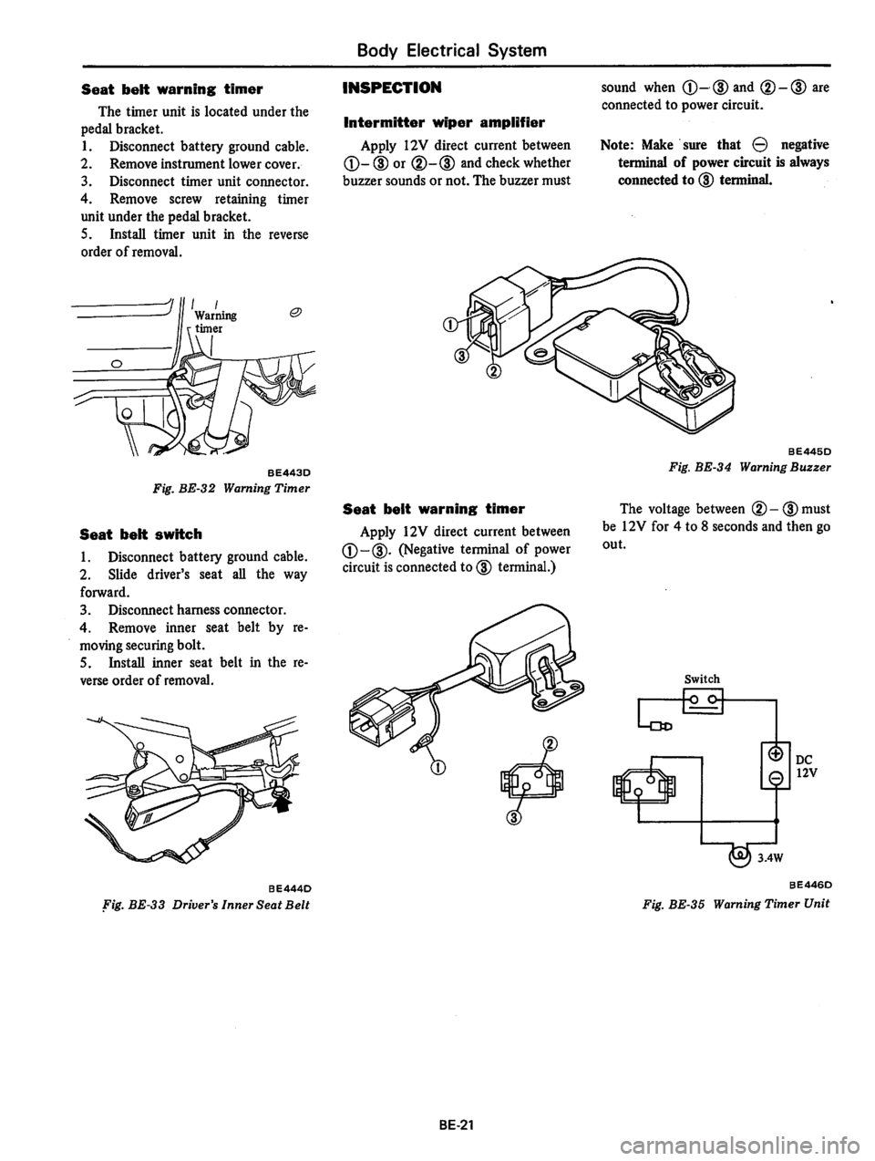 DATSUN 310 1979  Service Repair Manual 