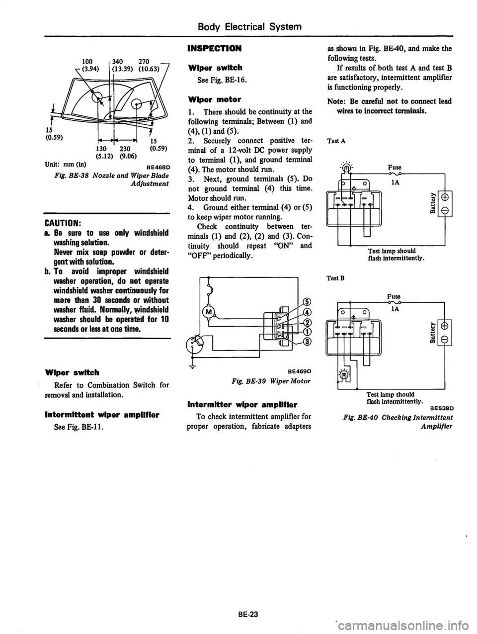 DATSUN 310 1979  Service Repair Manual 