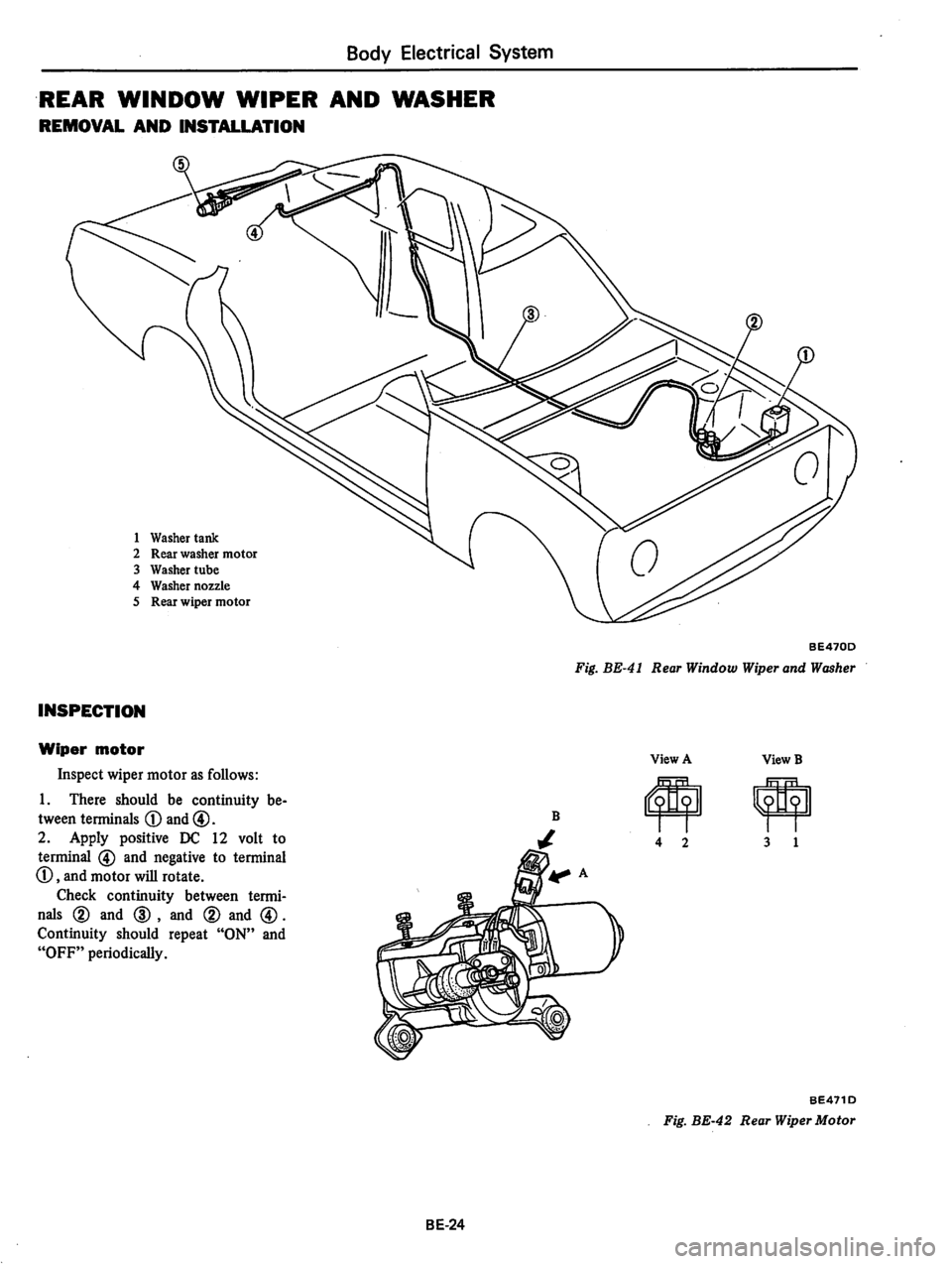 DATSUN 310 1979  Service Repair Manual 