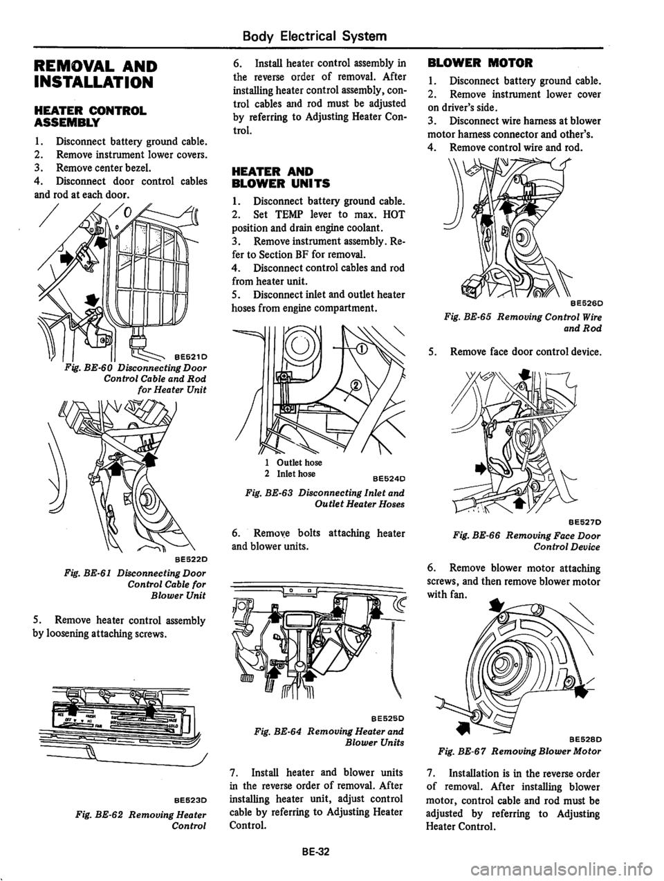 DATSUN 310 1979  Service Repair Manual 