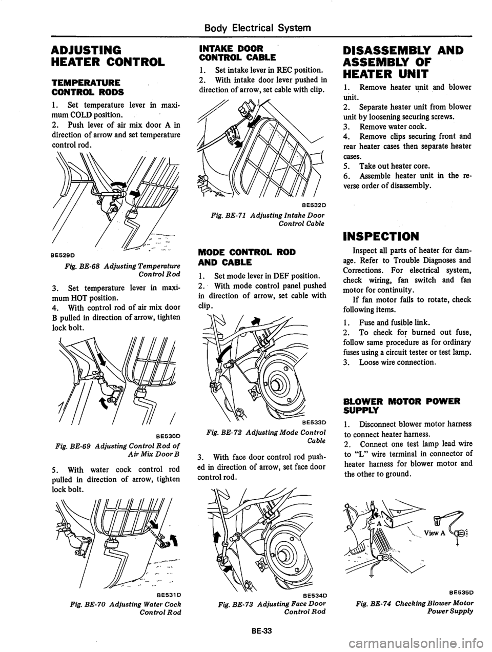 DATSUN 310 1979  Service Repair Manual 