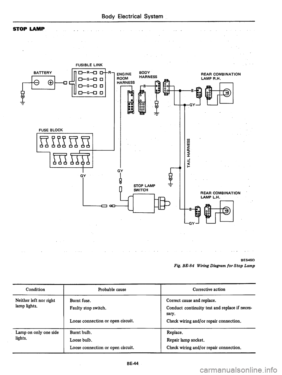 DATSUN 310 1979  Service Repair Manual 