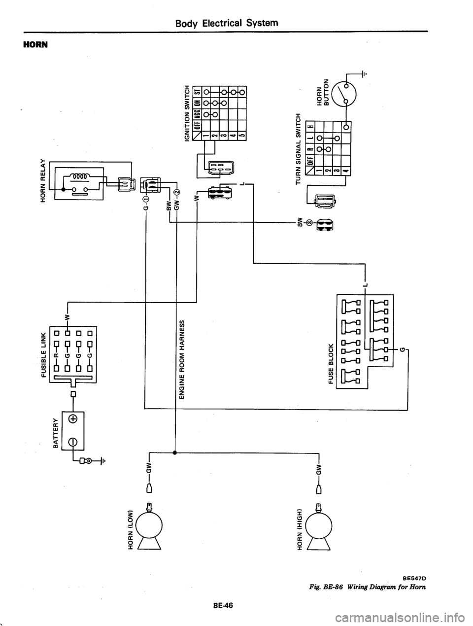 DATSUN 310 1979  Service Repair Manual 