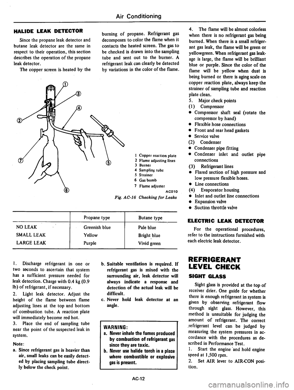 DATSUN 310 1979  Service Repair Manual 