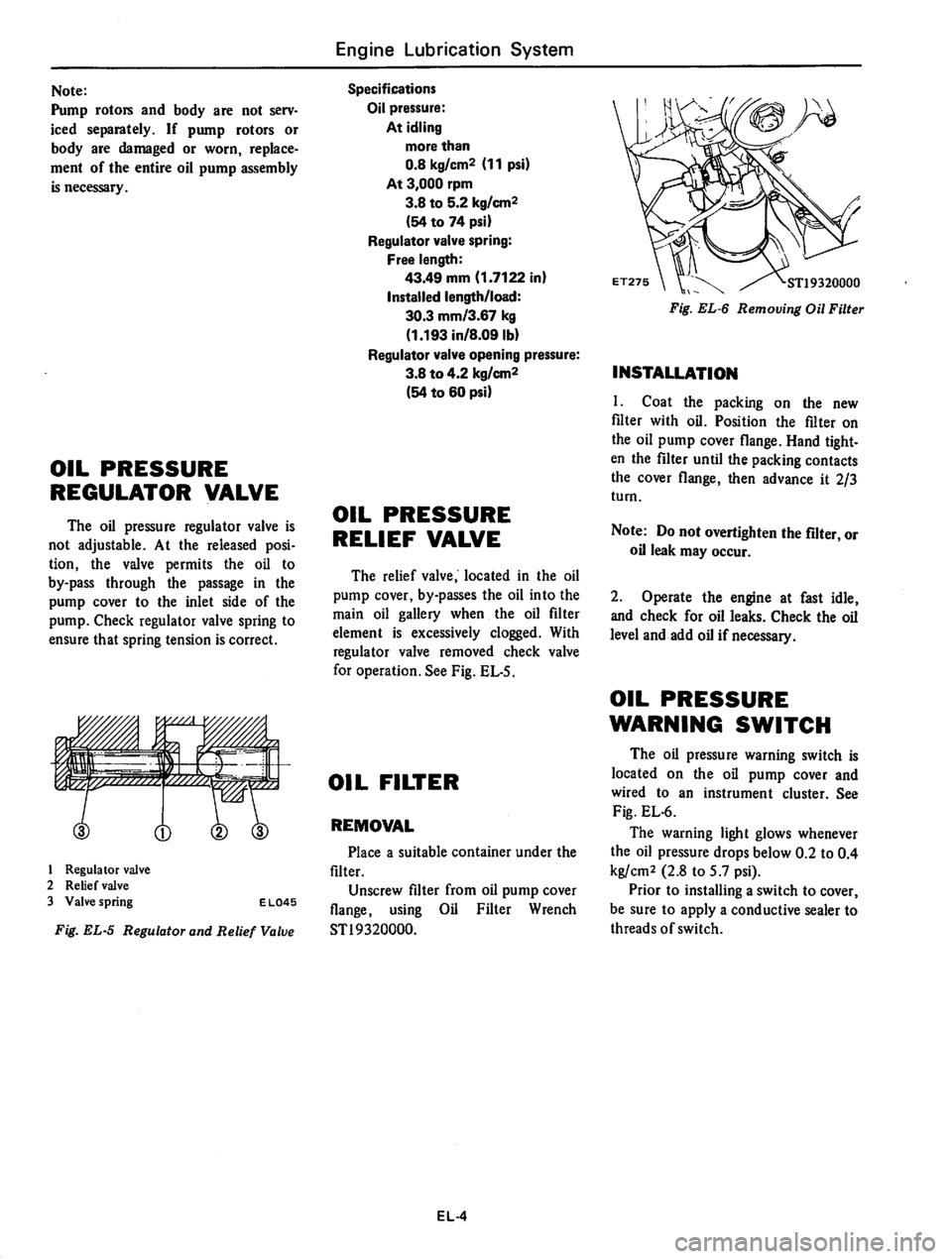 DATSUN 310 1979  Service Repair Manual 