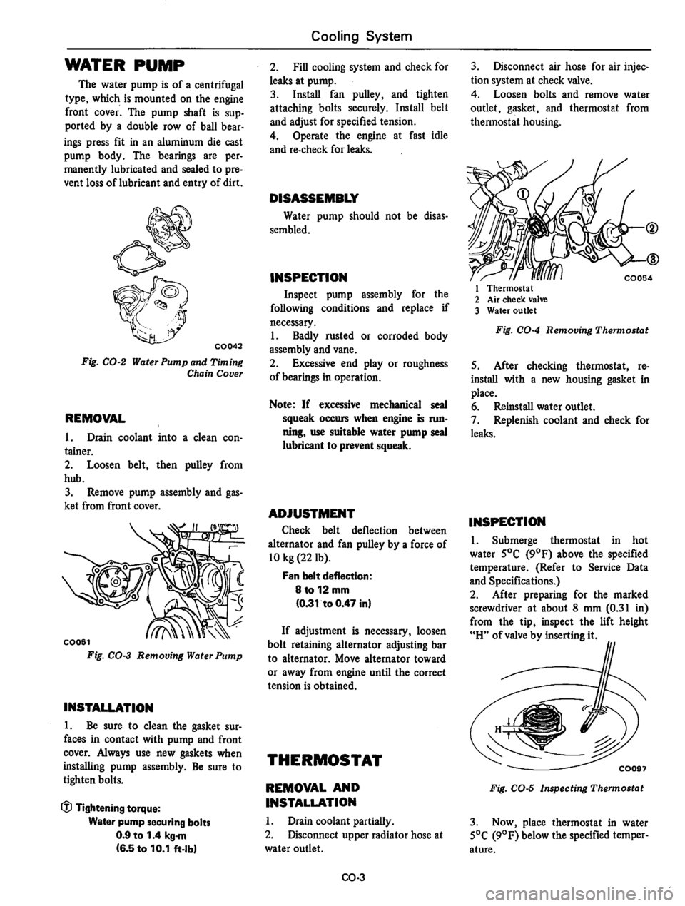 DATSUN 310 1979  Service Repair Manual 
