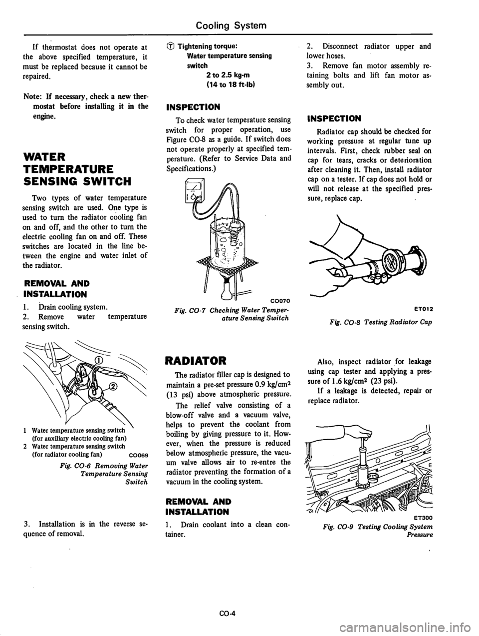 DATSUN 310 1979  Service Repair Manual 