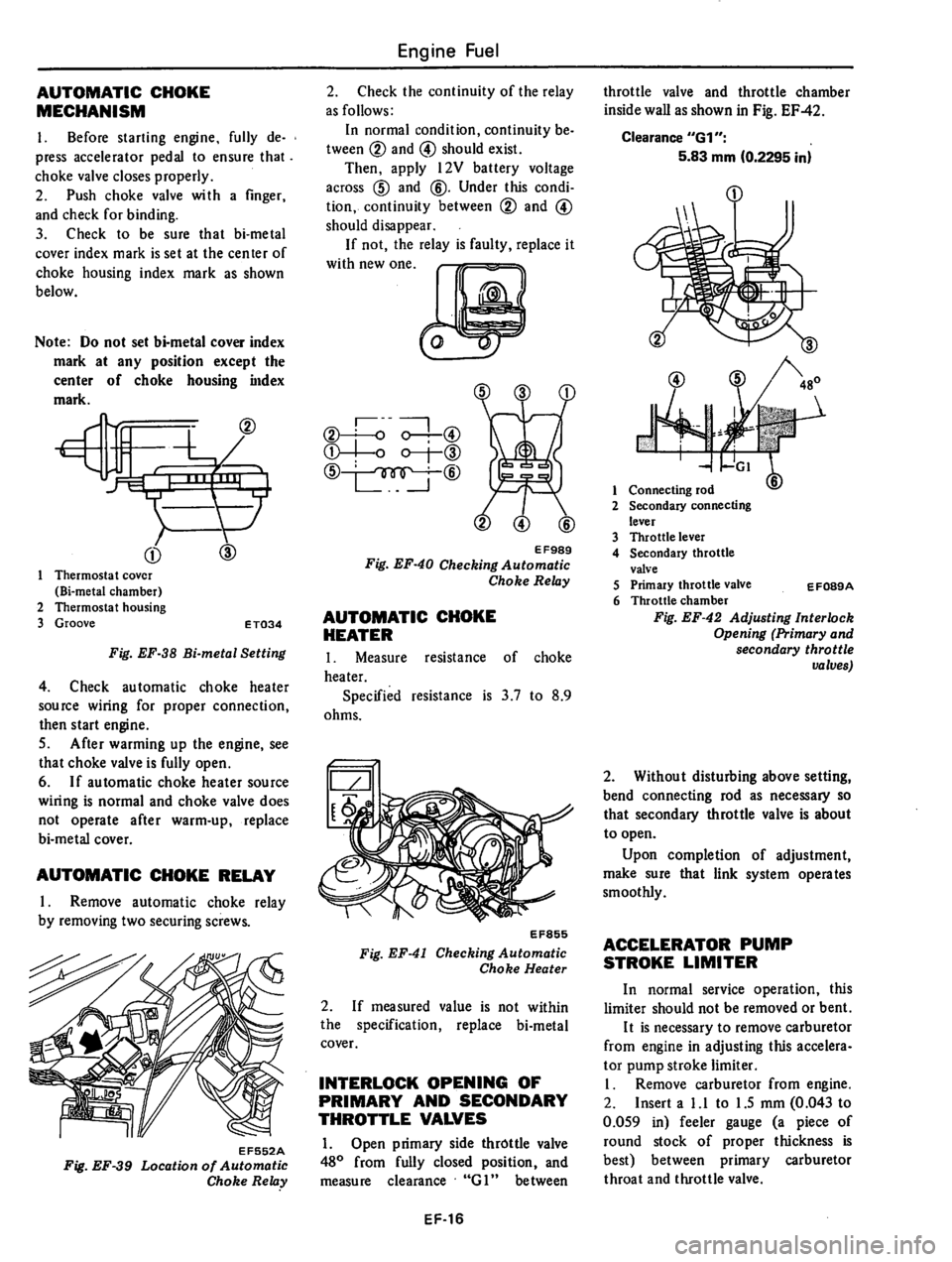 DATSUN 310 1979  Service Repair Manual 