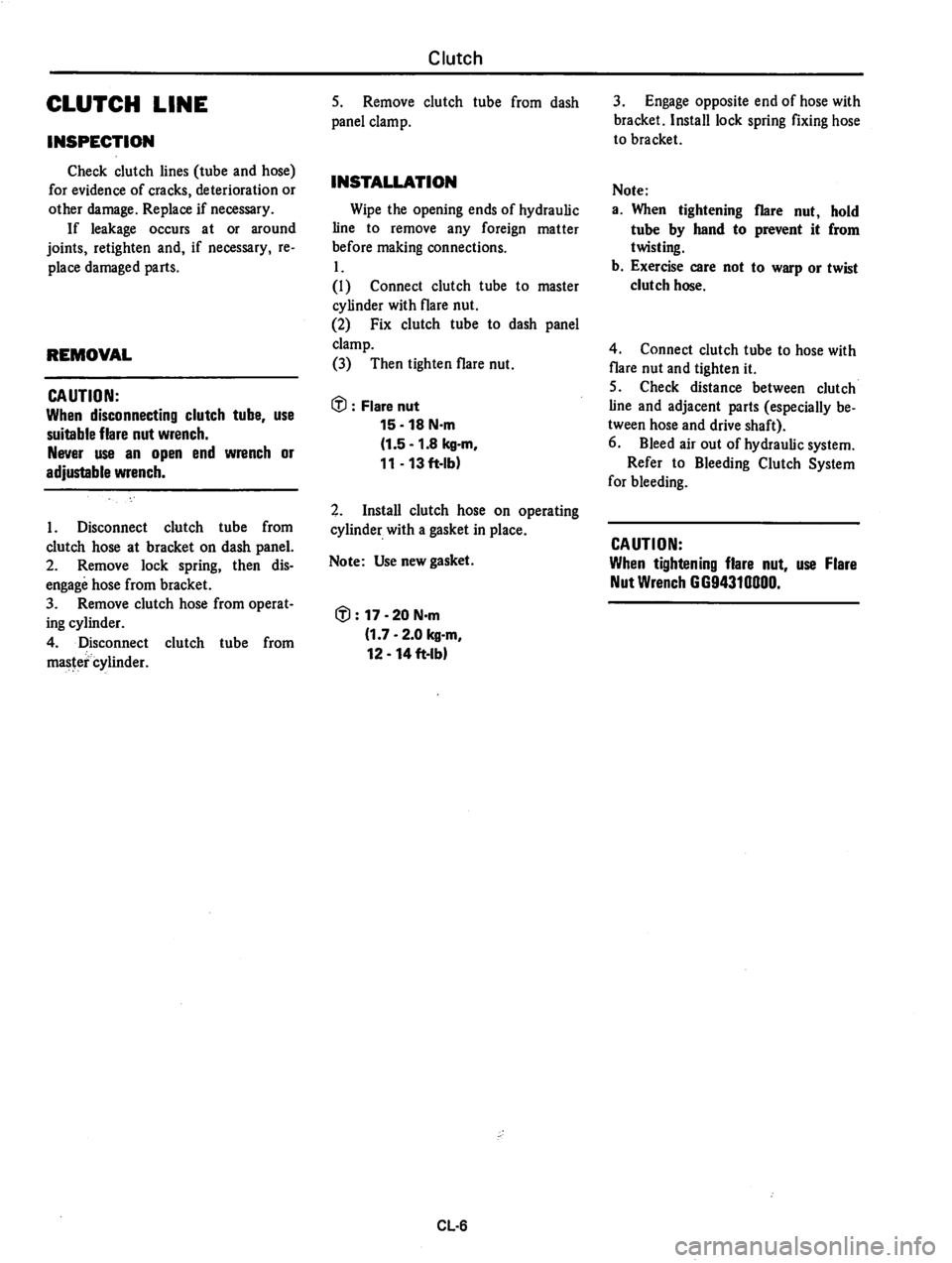 DATSUN 310 1980  Service Repair Manual 