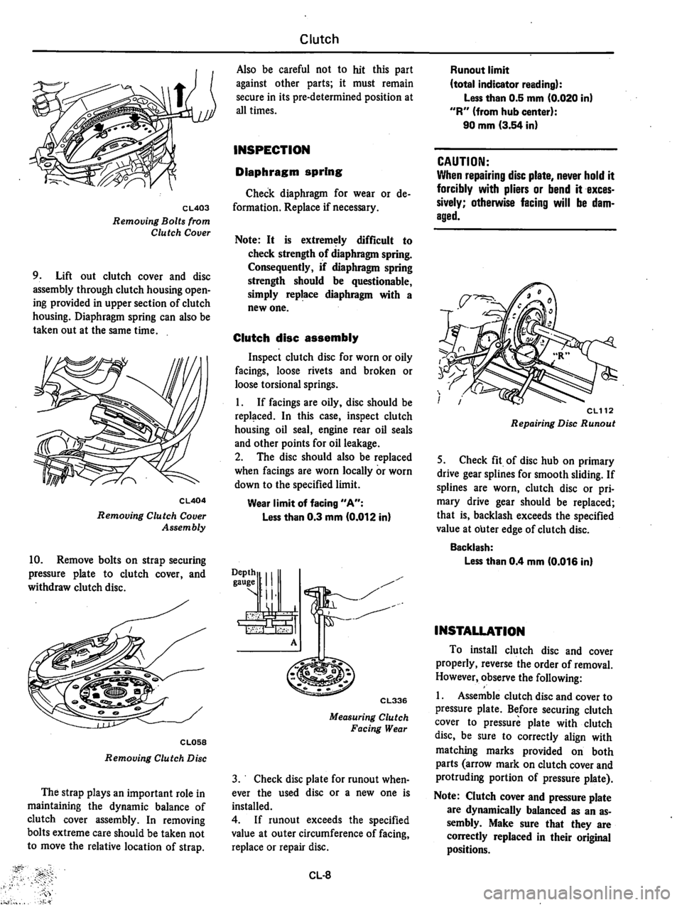 DATSUN 310 1980  Service Repair Manual 