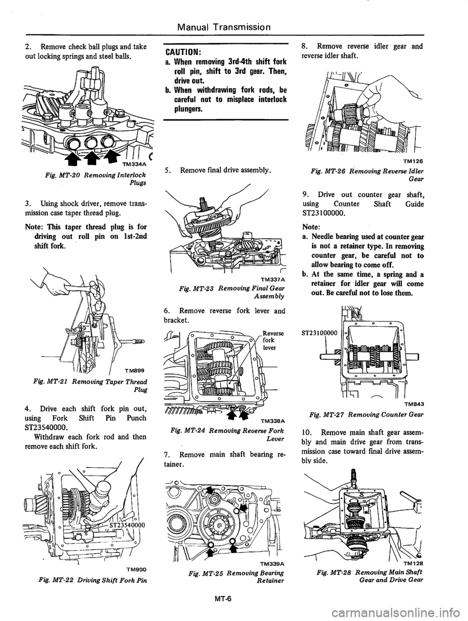 DATSUN 310 1980  Service Repair Manual 