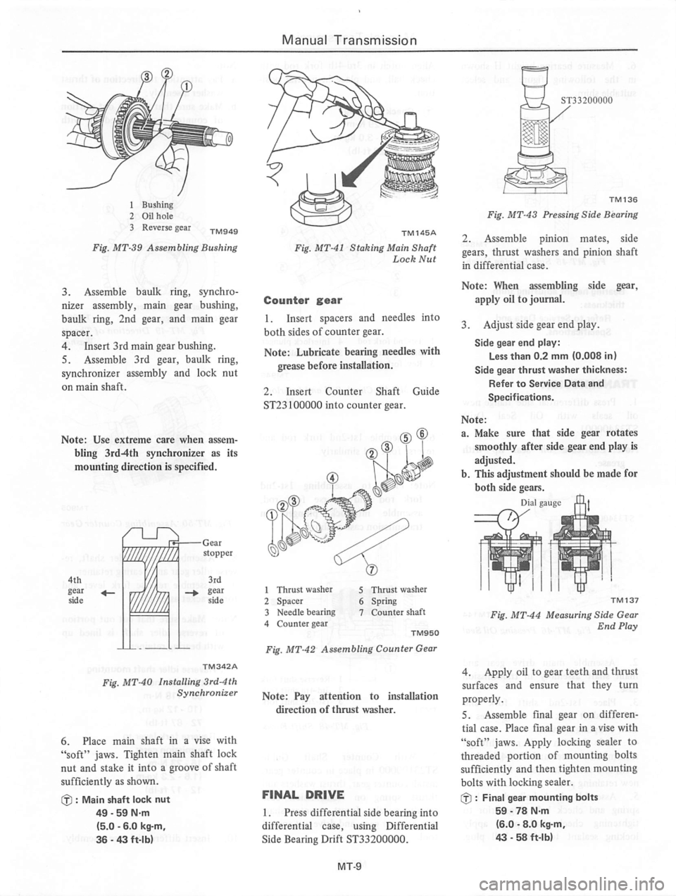 DATSUN 310 1980  Service Repair Manual 