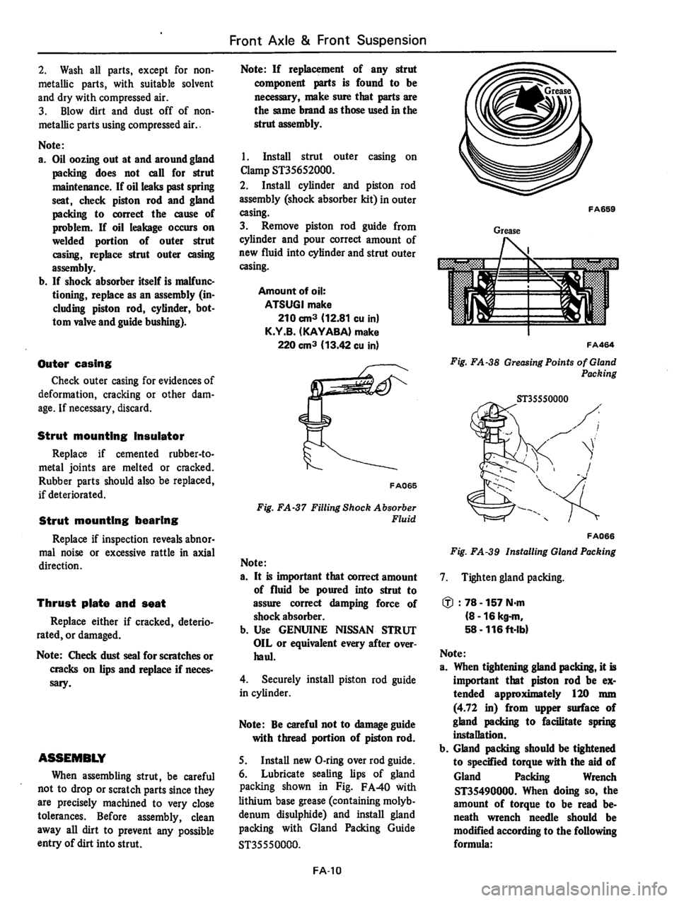 DATSUN 310 1980  Service Repair Manual 
