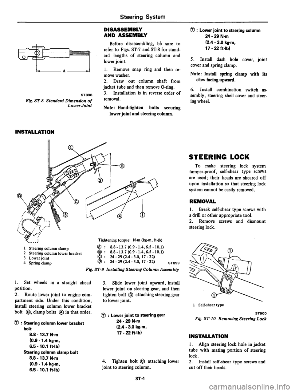 DATSUN 310 1980  Service Repair Manual 