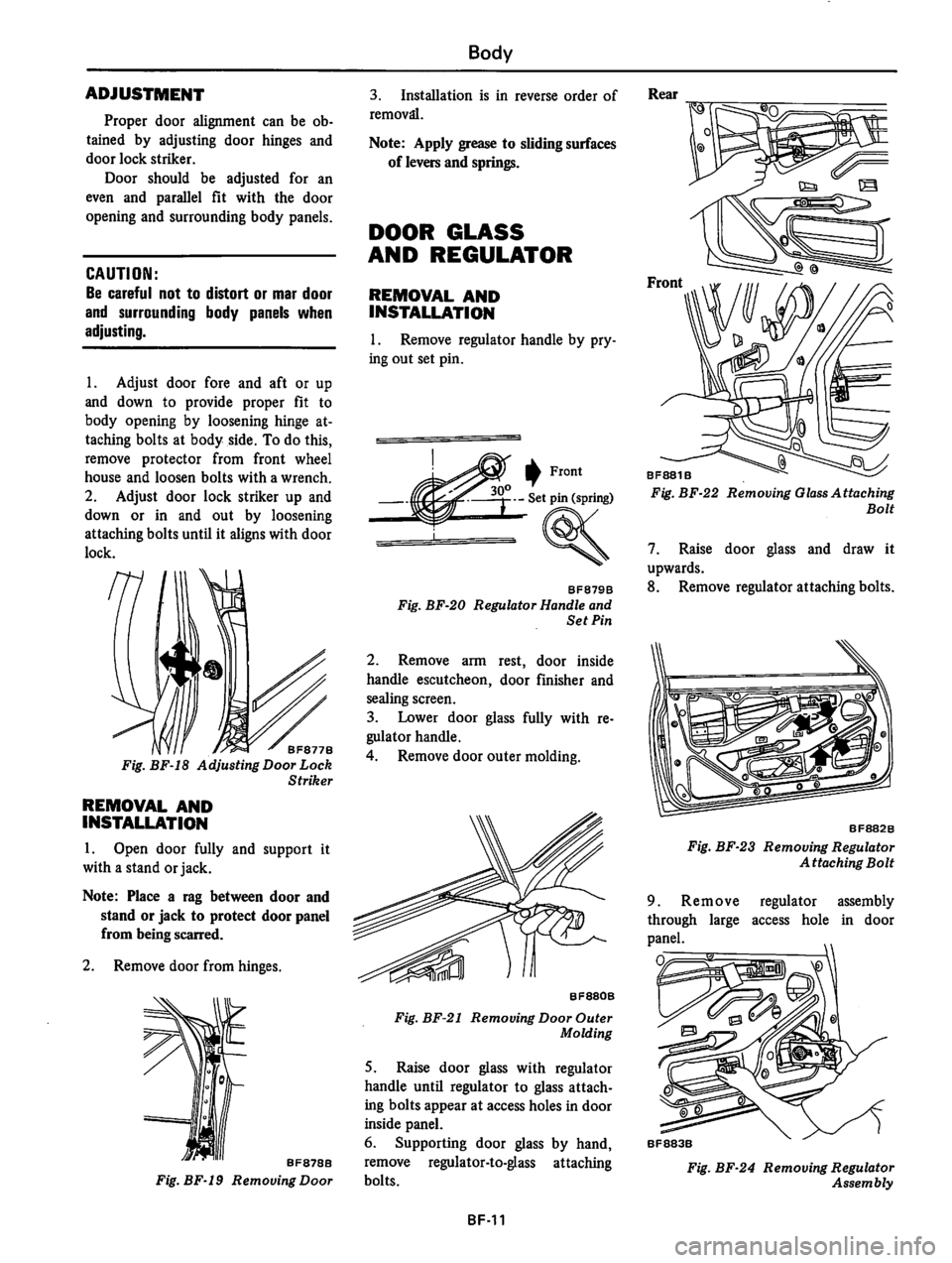 DATSUN 310 1980  Service Repair Manual 