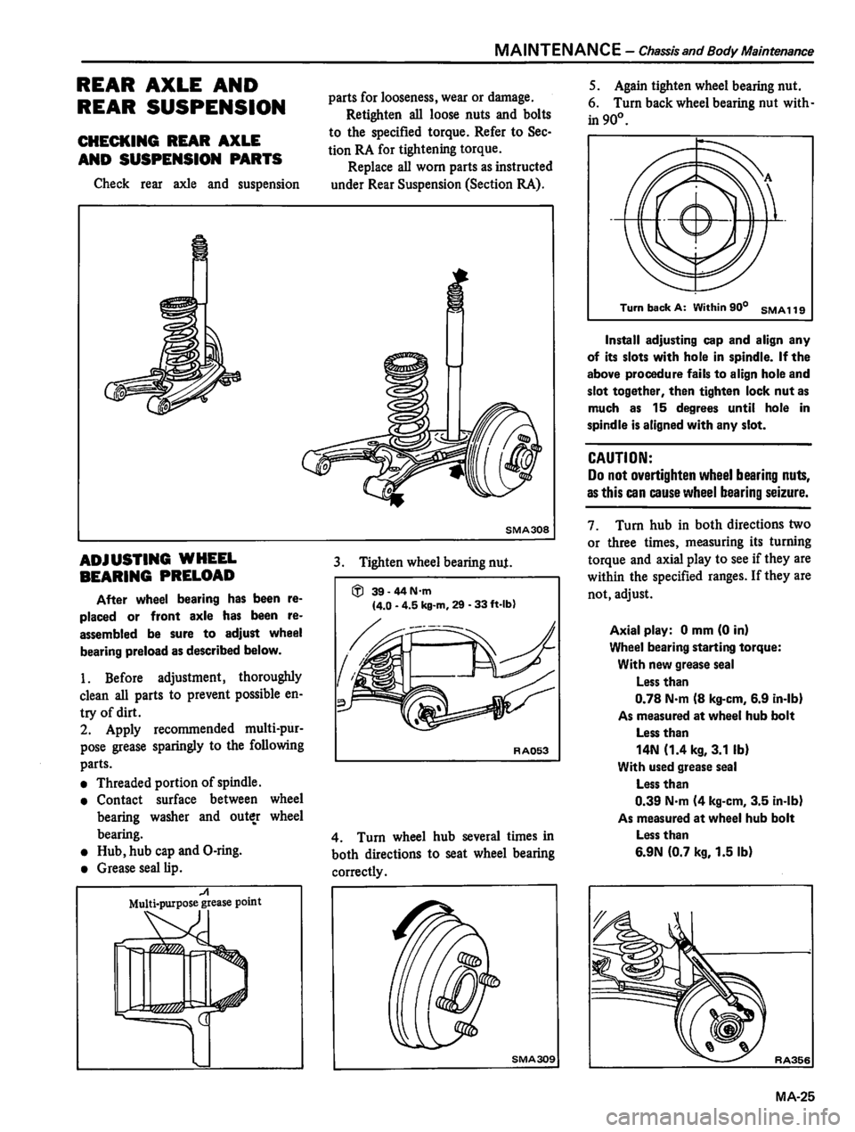 DATSUN 310 1980  Service Repair Manual 