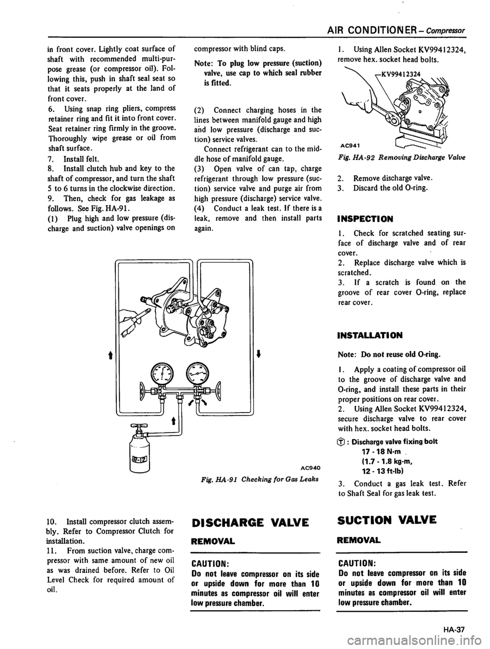 DATSUN 310 1980  Service Repair Manual 