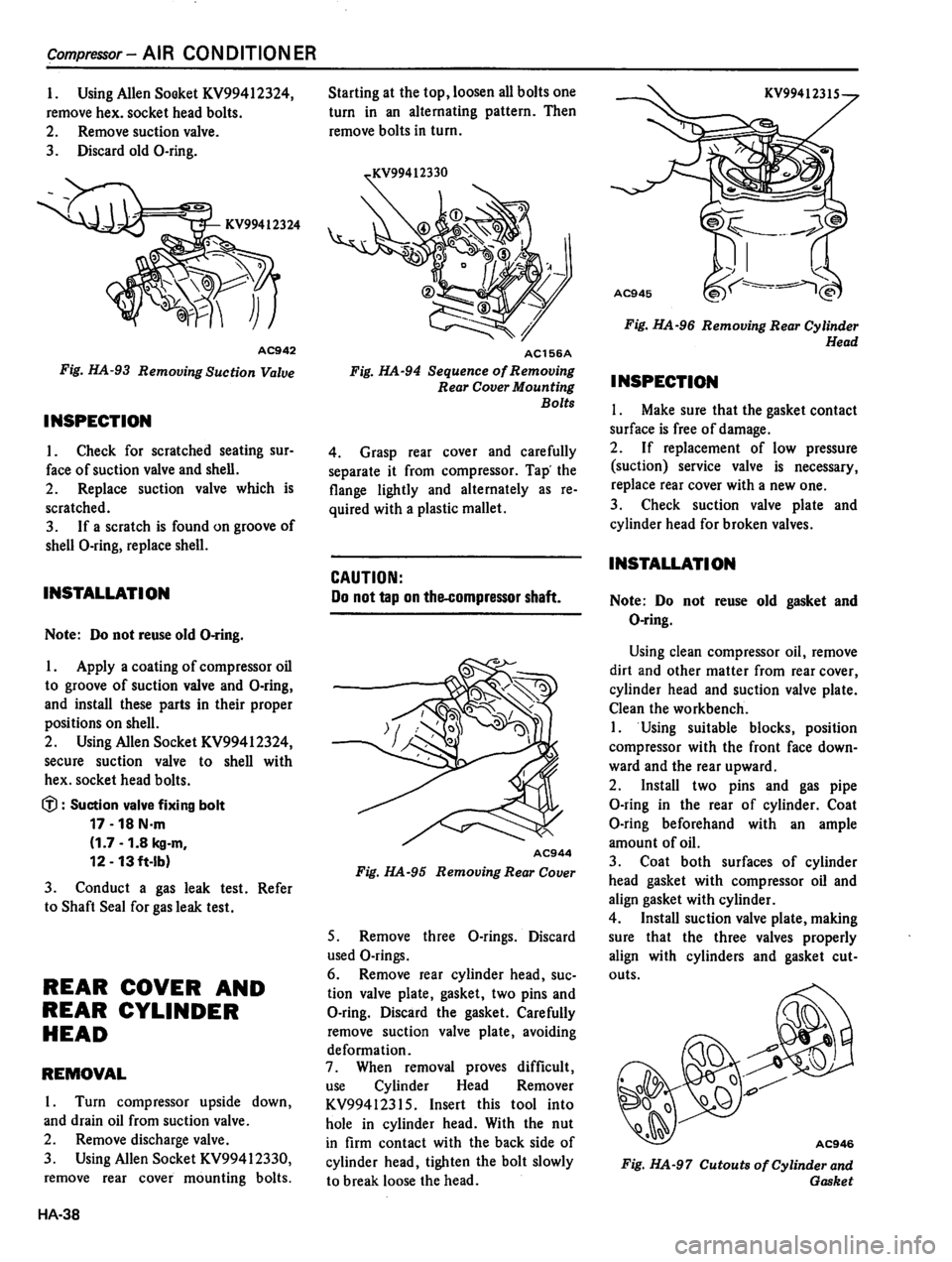 DATSUN 310 1980  Service Repair Manual 